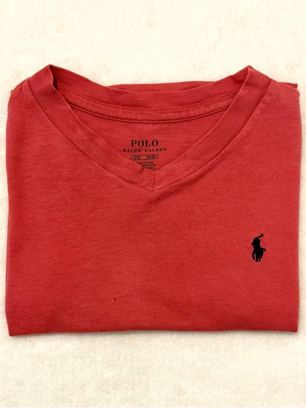 Polo Ralph Lauren Toddler Red Logo Tee